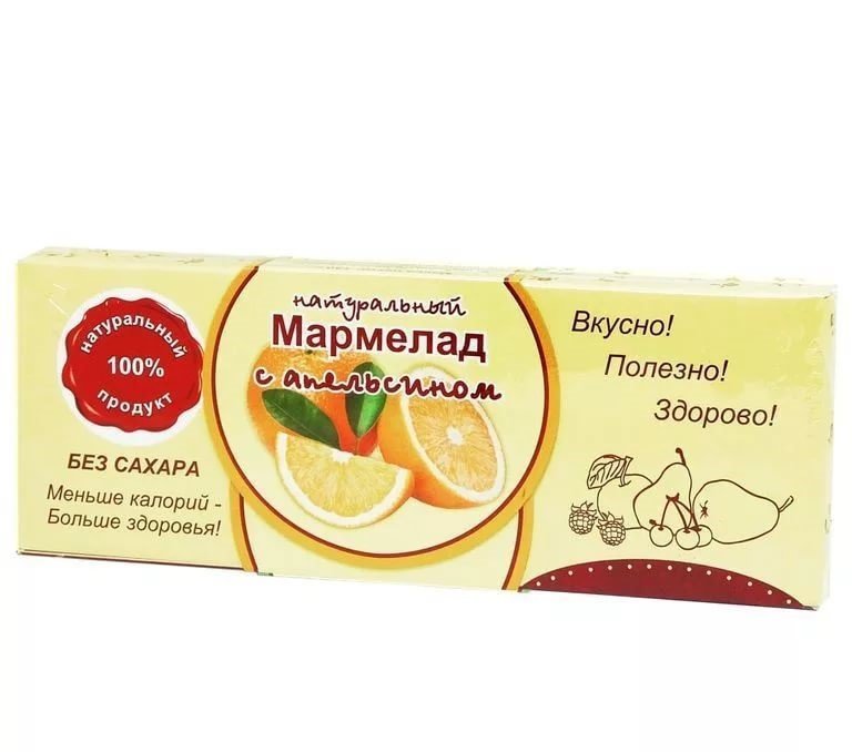  Мармелад натуральный "Апельсин" 140г в Торжке