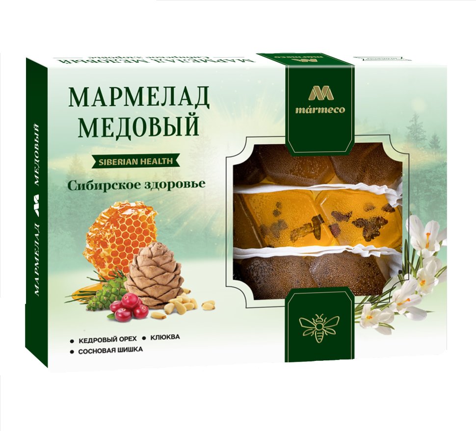  Мармелад медовый "Сибирское здоровье" без сахара 200г  в Торжке
